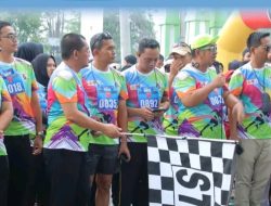 Dalam Rangka HUT Korpri Lampung Utara ke-53 Digelar Fun Run