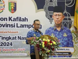 Ketua DP Korpri Lampung Fahrizal Darminto Buka Seleksi Calon Kafilah MTQ Korpri Tingkat Nasional VII