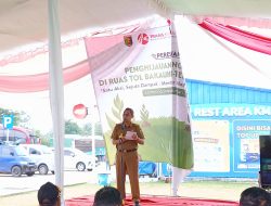 Dinas Kehutanan Dukung Penghijauan di Rest Area 49b Ruas bakauheni – terbanggi besar