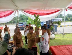 Pj. Gubernur Lampung memulai penghijauan serentak di rest area 49B di ruas tol bakauheni terbanggi besar
