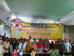 Tondi Muammar Gaddafi Nasution Serap Aspirasi Warga Kota Metro dalam Reses Kedua