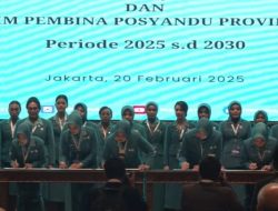 Ibu Tri Tito Karnavian Lantik Ketua TP. PKK Dan Ketua TP Posyandu Provinsi Lampung