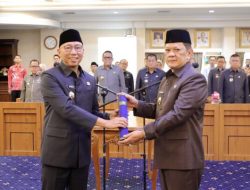 Gubernur Mirza Lantik Muhammad Firsada sebagai Pj. Sekdaprov Lampung