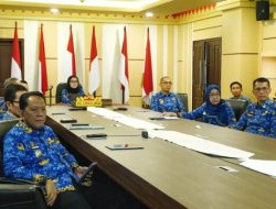 Pemprov Lampung Ikuti Rakor Penyelenggaraan Pemerintahan Daerah dan Dukung Program Pemeriksaan Kesehatan Gratis