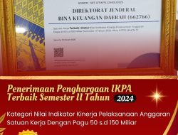 Ditjen Bina Keuda Raih Penghargaan Pengelolaan Keuangan dan Anggaran   