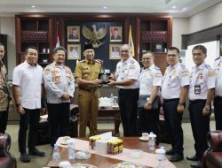 Silaturahmi Kepala Kantor KSOP Kelas I Panjang, Pemprov Lampung Dorong Optimalisasi Potensi Maritim dan Kolaborasi Pelaku Usaha