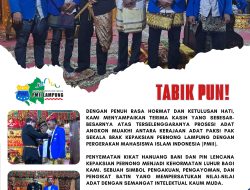 Raja Adat Sekala Brak Kepaksian Pernong Tegaskan Tekankan Persatuan Bangsa Kunci Ketahanan Nasional
