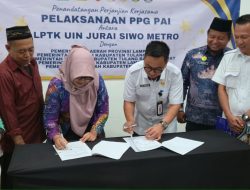 Tanda Tangani MoU dengan UIN Jurai Siwo Lampung,  Ami Balaw : ucapkan terimakasih kepada Bupati Qudrotul Ikhwan