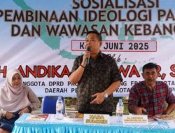 Anggota DPRD Lampung Andika Wibawa Sosialisasi Pembinaan Ideologi Pancasila di Kedaton