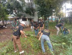 HUT TNI ke-80, Kodim 0412 Lampung Utara Gelar Karya Bakti Bersama Masyarakat