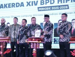 Diklat & Rakerda HIPMI Lampung  Pengusaha Muda Harus jadi Ujung Tombak Hilirisasi Komoditas Lokal