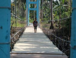 Tuntas dalam Waktu 5 Hari, Bukti Semangat Gotong Royong di Jembatan Gantung Tampang Muda