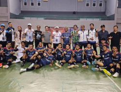 Tim Futsal Pemprov Lampung Hantam Setjen KPU 10–0, Puncaki Klasemen Sementara BAPOR KORPRI 2025