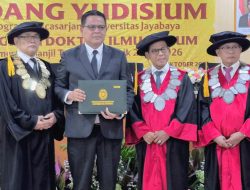 Oking Ganda Miharja Resmi Sandang Gelar Doktor Ilmu Hukum dari Universitas Jayabaya