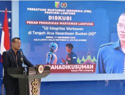 PWI Lampung Uji Integritas Wartawan di Era AI: Tekankan Adaptasi Tanpa Kehilangan Nurani