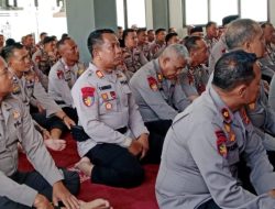 Polairud Polda Lampung Gelar Sholat Ghaib & Doa Bersama, Wujud Empati di HUT ke-75