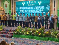 Pembukaan Musabaqoh Tilawatil Qur’an (MTQ) Tingkat Provinsi Lampung ke 52 Tahun 2025 Menuju indonesia emas 2045