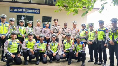 AKP. Rudi S., S.H., M.H., Gelar Sertijab Gantikan AKP. Yurike Ade Purwanti S.Ik, M.H., Sebagai Kasat Lantas Polres Mesuji 