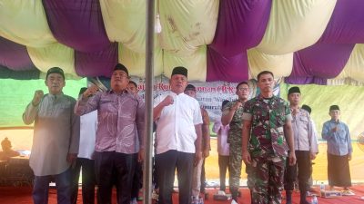 Camat Way Tuba Johanes, S.E., M.M. Beri Sambutan pada Pengajian Rutin Kliwonan BKMT Se-Kecamatan Way Tuba