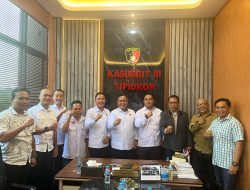 Lsm Kaki Lampung Audensi Bersama Polda Lampung Terkait Sekda Lamteng.