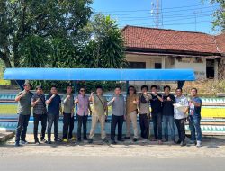 Sat Intelkam Polres Way Kanan Bersama Masyarakat Bersihkan Fasum Demi Wujudkan Arahan Prabowo