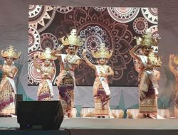 Tari Abung Siwo Migo Tampil Gemilang di HPN Banten 2026