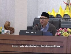 Gubernur Mirza: Kepemimpinan Bukan Soal Anggaran, tapi Cinta dan Amanah