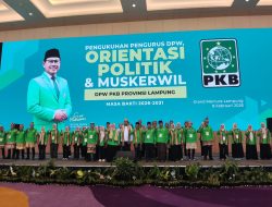 DPW PKB Lampung Periode 2026-2031 Resmi Dilantik, Fokus pada Pembangunan dan Siaga Bencana