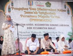 Pengajian Akbar Gabungan 3 Kecamatan Way Kanan Di Hadiri Langsung Bupati Ayu 