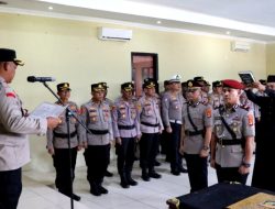 Kasat Reskrim Polres Way Kanan Berganti Dari AKP Jadi Iptu