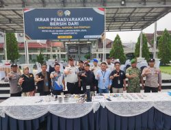 Rutan Kelas I Bandar Lampung Razia Besar-Besaran, 600 Warga Binaan dan 129 Pegawai Jalani Tes Urine