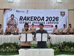 Rakerda 2026 Dibuka, Jihan Tegaskan Pramuka Pilar Pembentukan Generasi Berkarakter