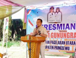 Bupati Pringsewu Resmikan UPT SD Negeri 1 Gunungraya sebagai Sekolah Definitif