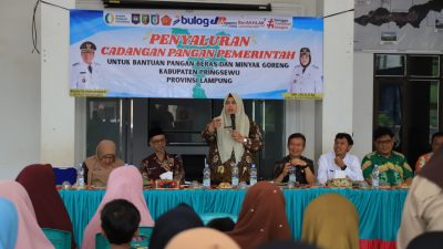 Wakil Bupati Pringsewu Resmi Buka Penyaluran Bantuan Pangan 2026 di Pekon Wargomulyo