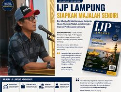 Baru Digagas, Majalah IJP Lampung Langsung Disambut Antusias Para Jurnalis