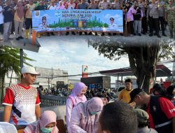 ­Peduli Lingkungan, Wujudkan Masyarakat Sehat: Puskesmas Way Halim II Gelar Cek Kesehatan Gratis dan Aksi PSN