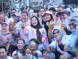 Semarak HUT ke-344 Kota Bandar Lampung, Seribuan Warga Meriahkan Bandar Lampung Color Run 2026