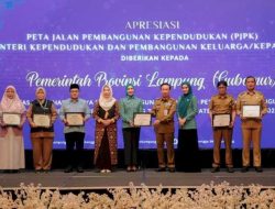 Pemprov Lampung Raih Apresiasi BKKBN atas Peta Jalan Pembangunan Kependudukan
