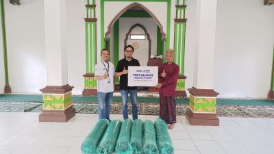 BRI Kanca Liwa Salurkan Bantuan untuk Pondok Pesantren dan Mushola di Lampung Bara