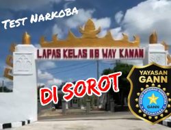 Dukung Tes Urine di Lapas, DPC Y.GANN Soroti Minimnya Peserta dan Tidak Hadirnya BNNK