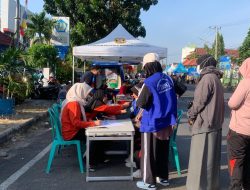 UPT Puskesmas Way Kandis Gelar Cek Kesehatan Gratis bagi Pelaku UMKM