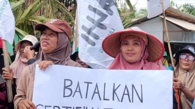 Warga Lamtim Gelar Mimbar Rakyat, Desak Pengusutan Mafia Tanah