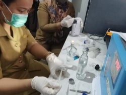 Puskesmas Way Kandis Lakukan Inspeksi Kesehatan Lingkungan Sarana Air Bersih Komunal untuk Jamin Kualitas Air Masyarakat
