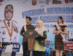 HUT ke-344 Kota Bandar Lampung, 82 Kendaraan Hias dan 538 Peserta Meriahkan Festival Pawai Budaya