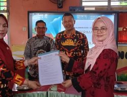 Guru SDN 1 Gunung Terang Febriyani, S.Pd.,Gr Resmi Jabat Plt Kepala Sekolah