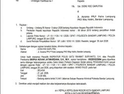 Munandar CS Dampingi Kliennya Doni Rio Saputra di Polresta Balam