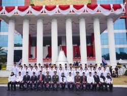 ‎Peringatan HUT RI di Lingkungan Pemkot Bandar Lampung Berlangsung Meriah