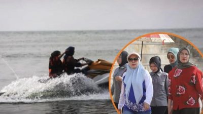Istri Kapolda dan Bupati Naik Jetski, Promosi Wisata Jangan Cuma Gimmick