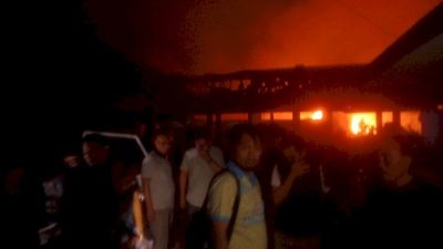 Kebakaran Melanda Gudang RSUD Ryacudu Kotabumi, 19 Pasien Dievakuasi
