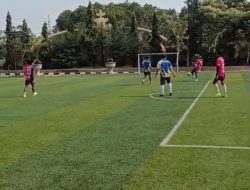 Tim Futsal Porwanas PWI Lampung Uji Kekuatan Lawan Bhayangkara FC